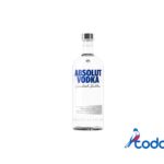 Botella de vodka absolut 750ml