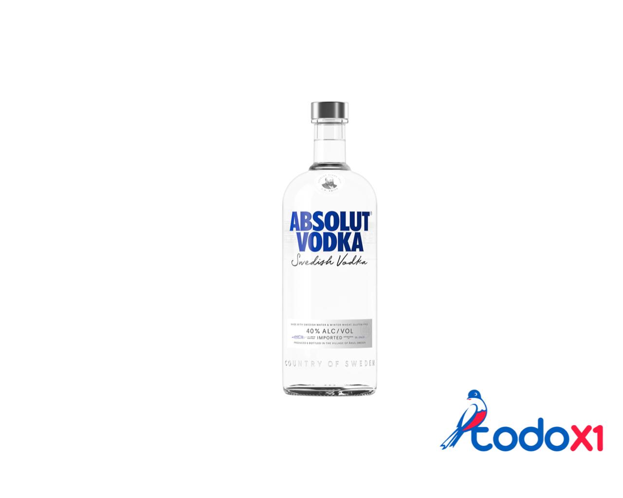 todox1_bebidas10 Botella de vodka absolut 750ml - Imagen 1