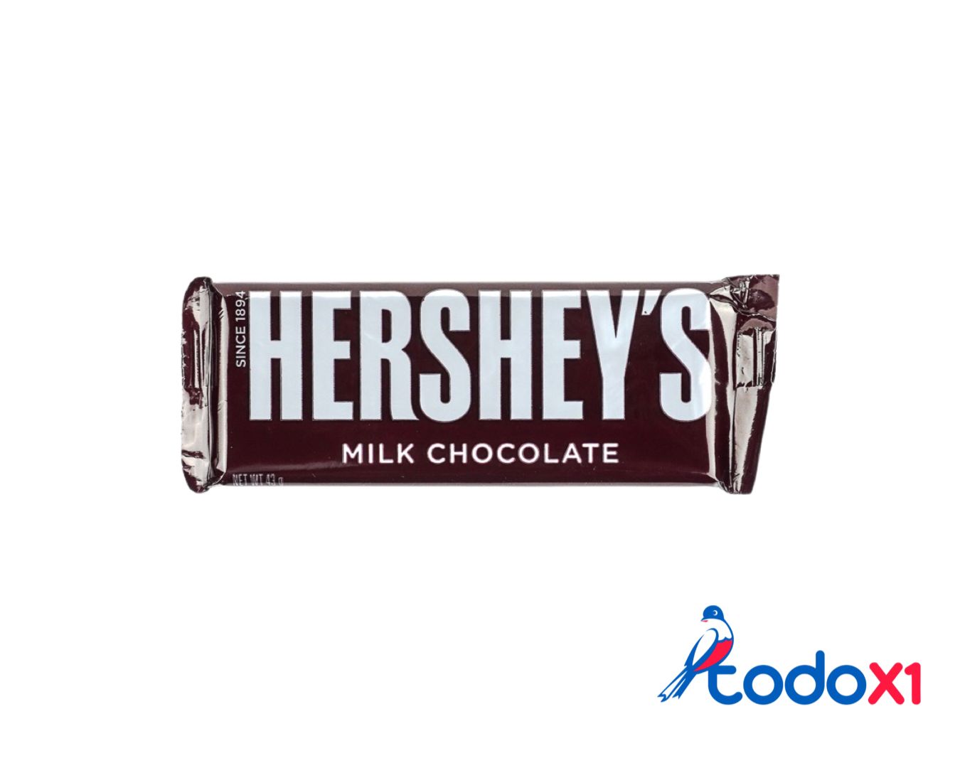 todox1_confituras62 Tableta hersheys de chocolate con leche 27g - Imagen 1