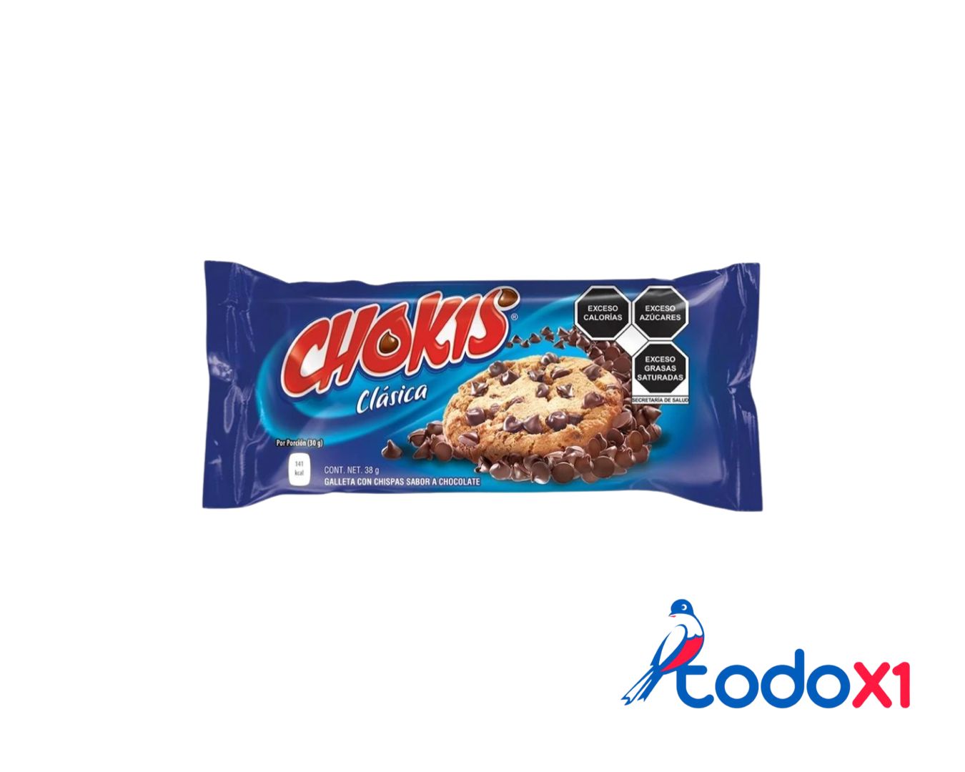 todox1_confituras8 Paquete de galletas chokis 38g - Imagen 1