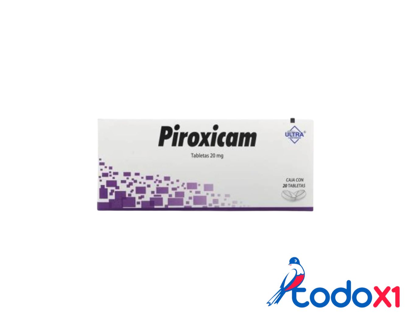 todox1_farmacia131 Piroxicam 20tabletas 20mg - Imagen 1