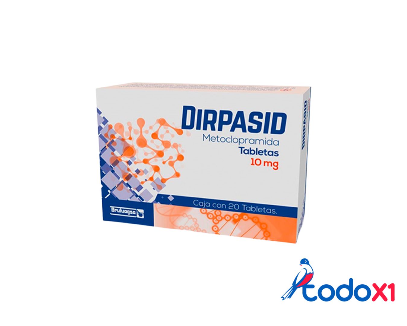 todox1_farmacia21 Metoclopramida 20tabletas 10mg - Imagen 1