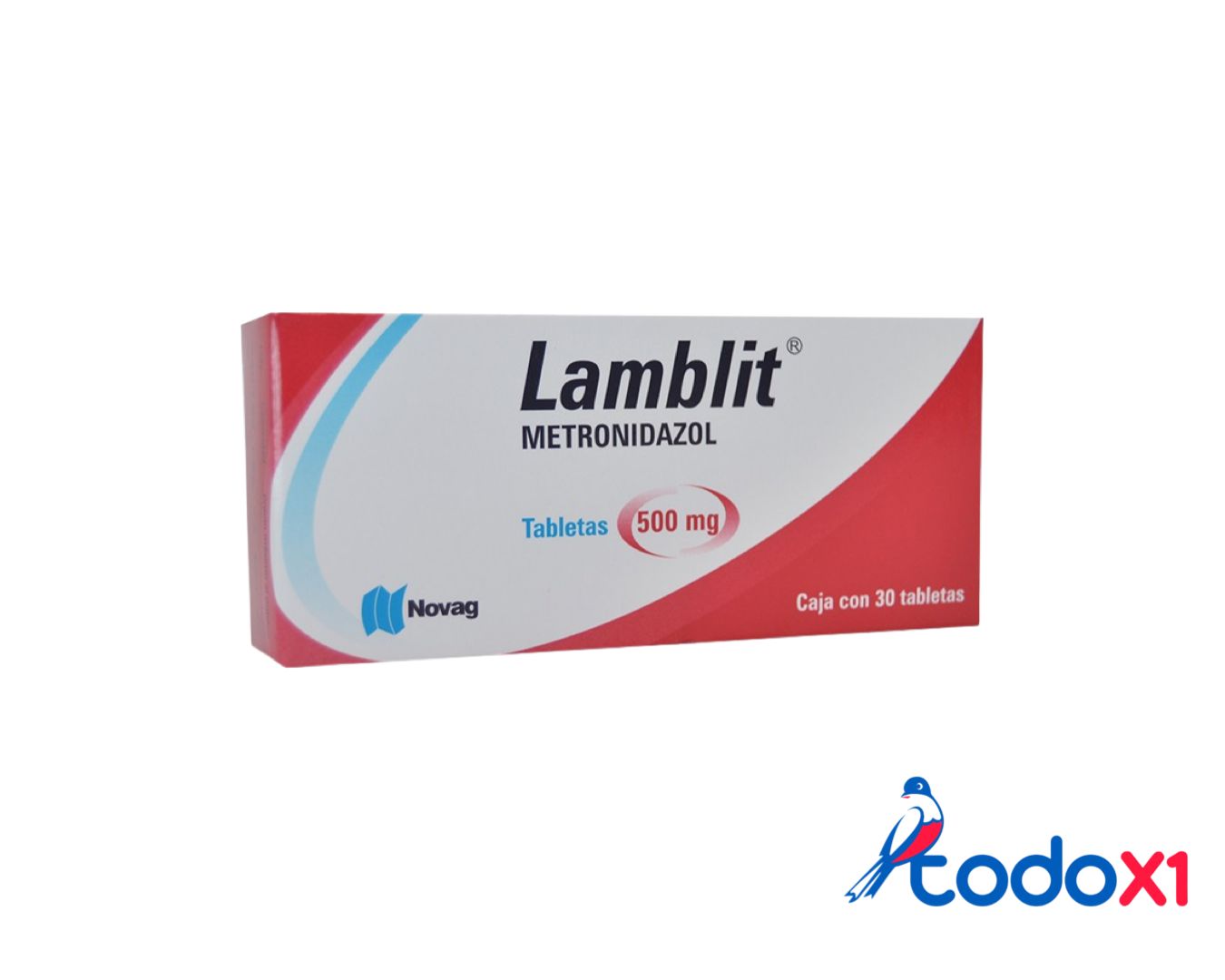 todox1_farmacia8 Metronidazol 30tabletas 500mg - Imagen 1
