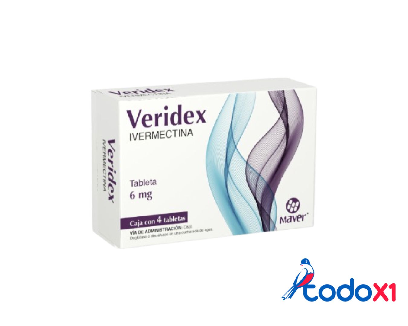 todox1_farmacia97 Ivermectina 4tabletas 6mg - Imagen 1