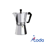 Cafetera de acero 6 tazas