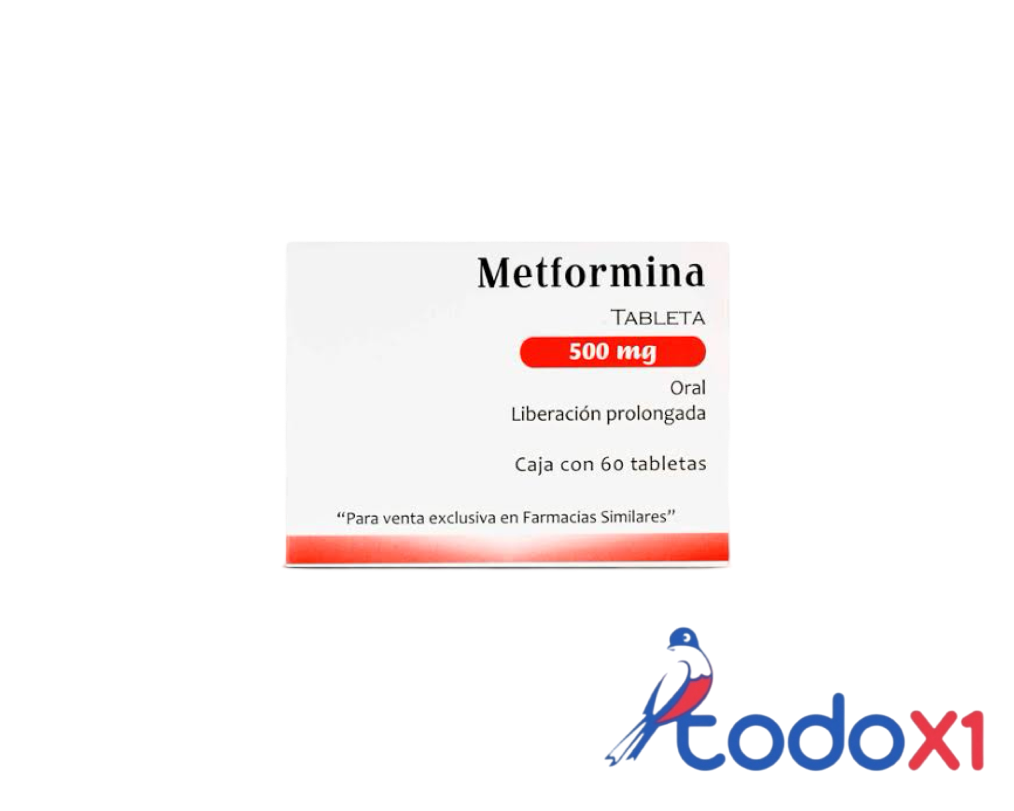 img_1309 Metformina 60tabletas 500mg - Imagen 1