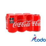 Six de refresco coca cola