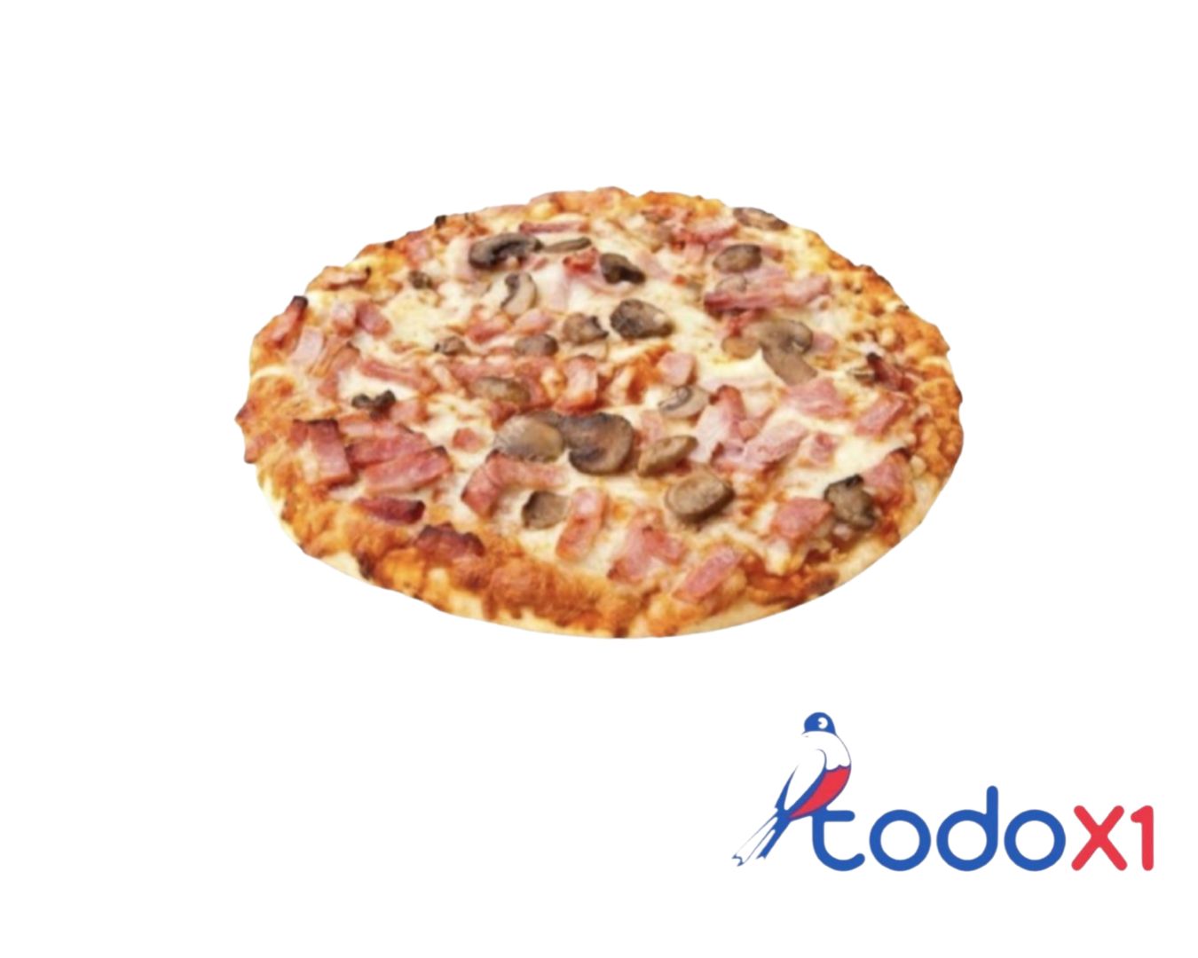 2345 Pizza de jamón y champiñones - Imagen 1
