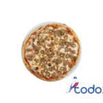Pizza de atun y aceituna