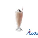 Suero de helado de rizado de chocolate