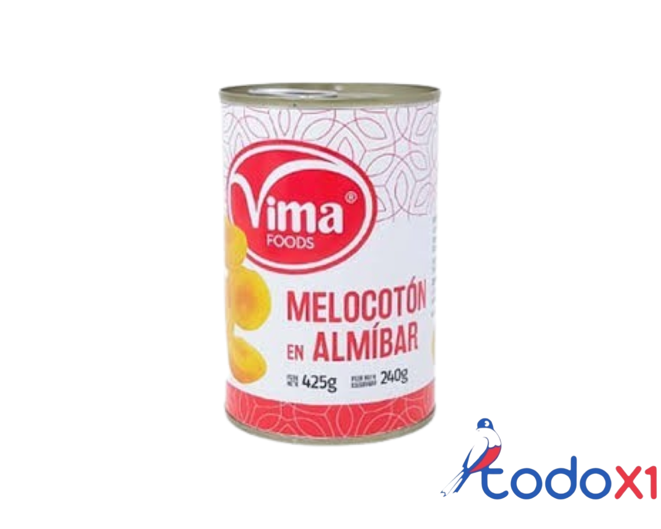 img_2836 Lata de melocoton en almibar vima 425g - Imagen 1