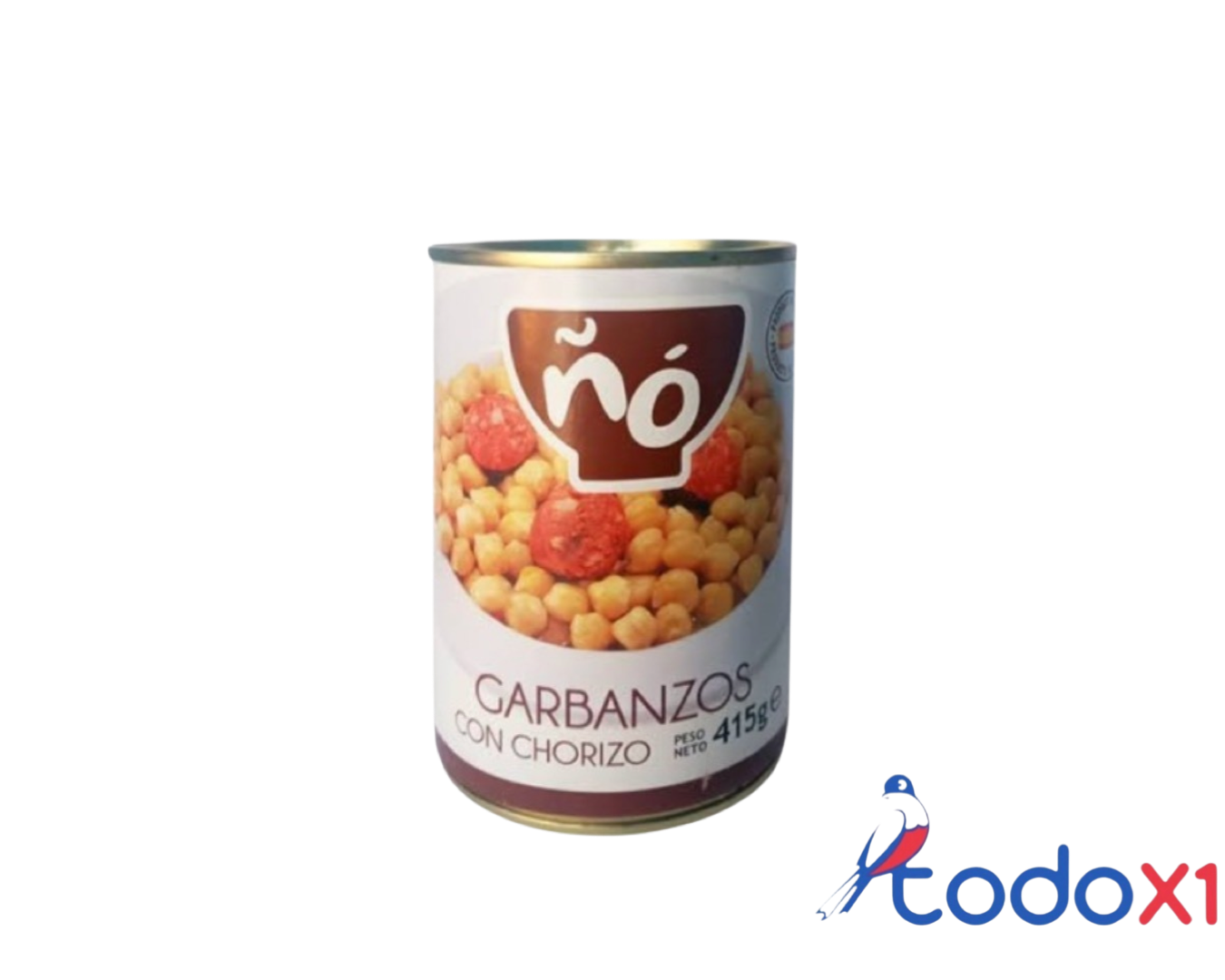 img_2944 Lata de garbanzo con chorizo 415g - Imagen 1
