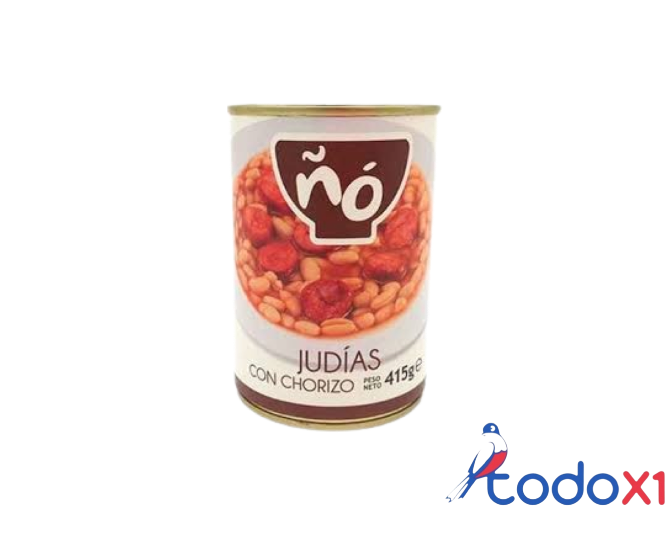 img_2945 Lata de judía con chorizo 415g - Imagen 1