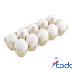 10 huevos blancos
