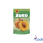 Paquete de refresco zuko de melocotón 13g