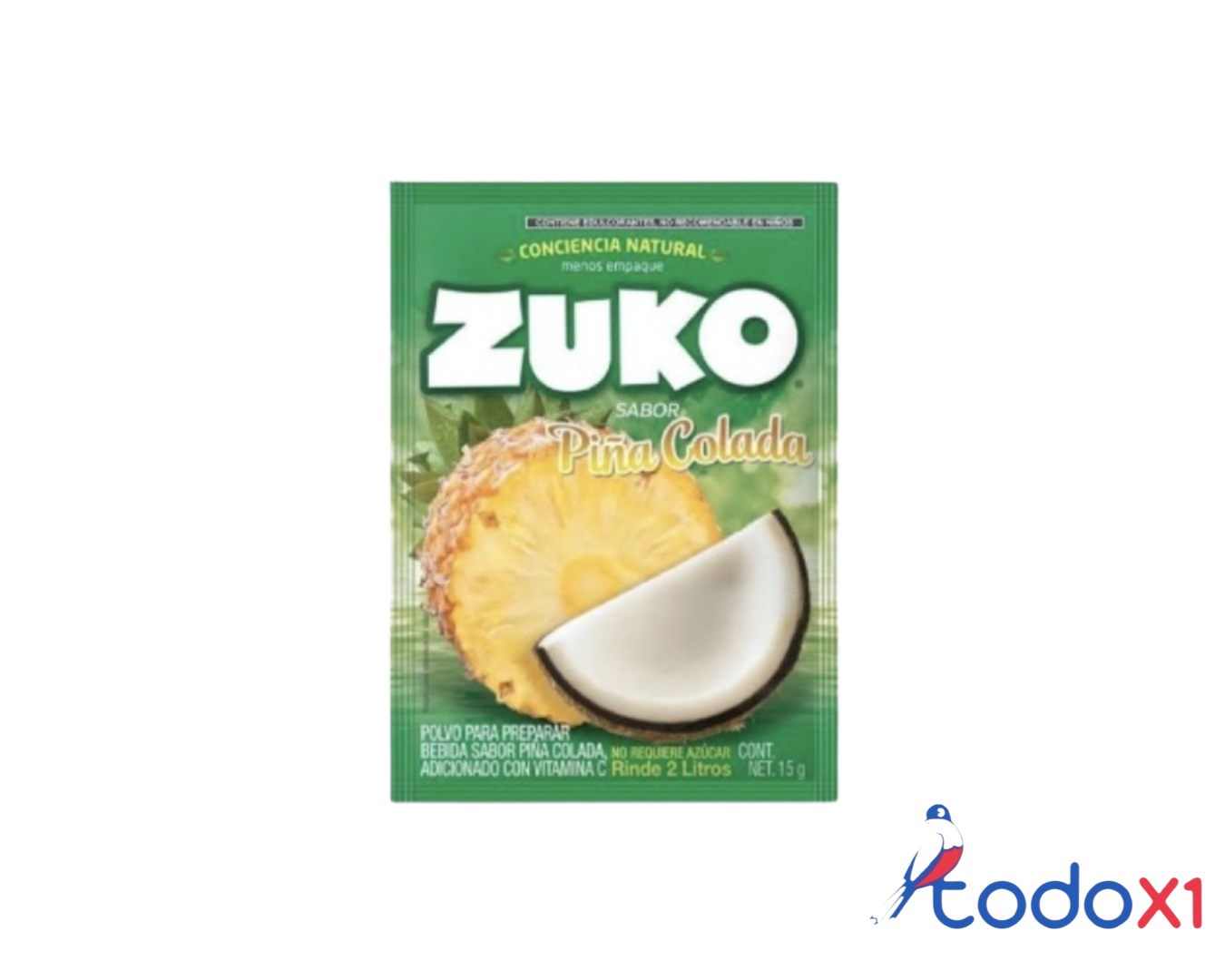 img_3186 Paquete de refresco zuko de piña colada 13g - Imagen 1