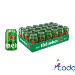 Caja de cerveza heineken lata