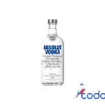 Botella de vodka absolut 750ml