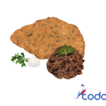 Milanesa de cerdo empanada