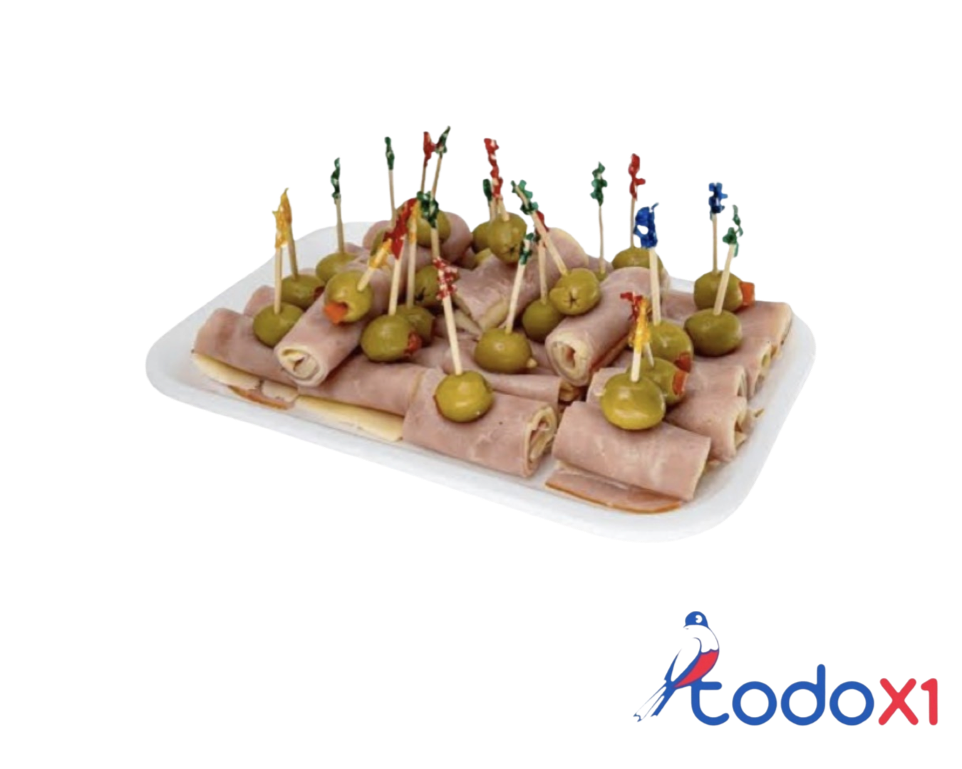 img_3815 Picadito de jamón ,queso gouda , chorizo y aceituna (10unidades) - Imagen 1