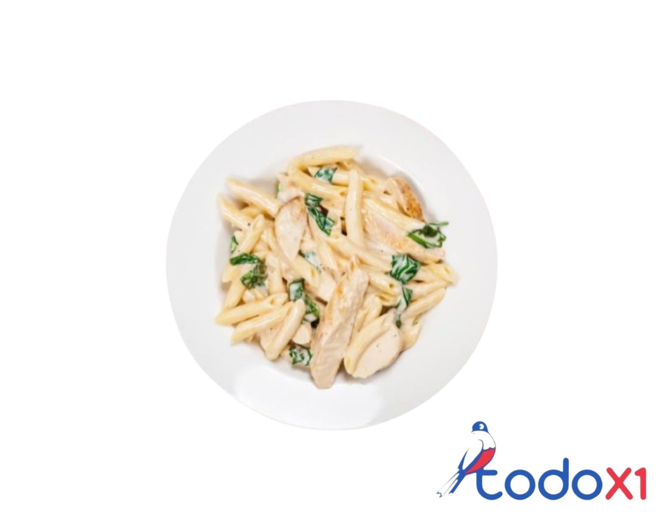 img_3901 Pasta corta alfredo con pollo - Imagen 1