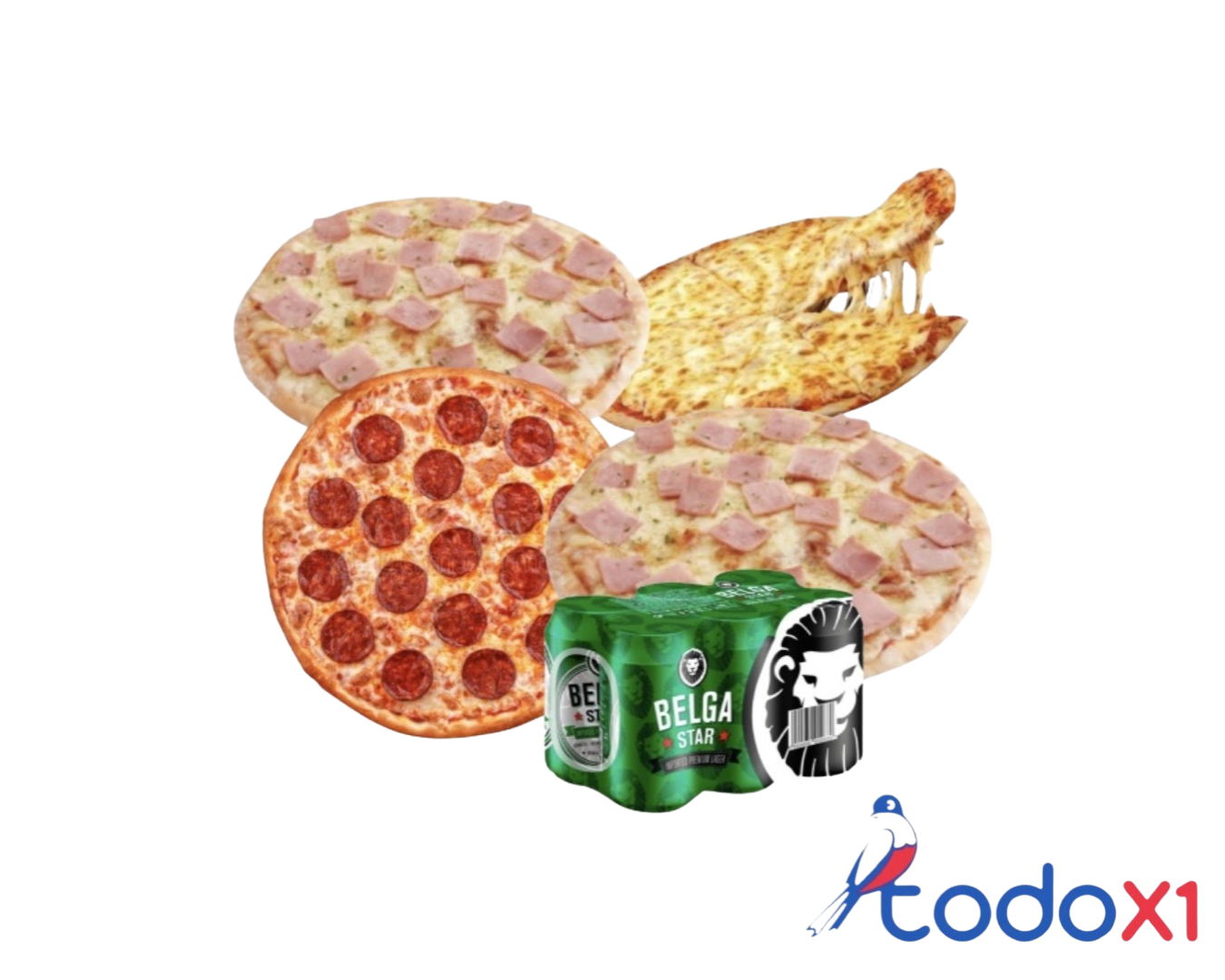 img_4083 Oferta de 4 pizzas + 4 cerveza - Imagen 1
