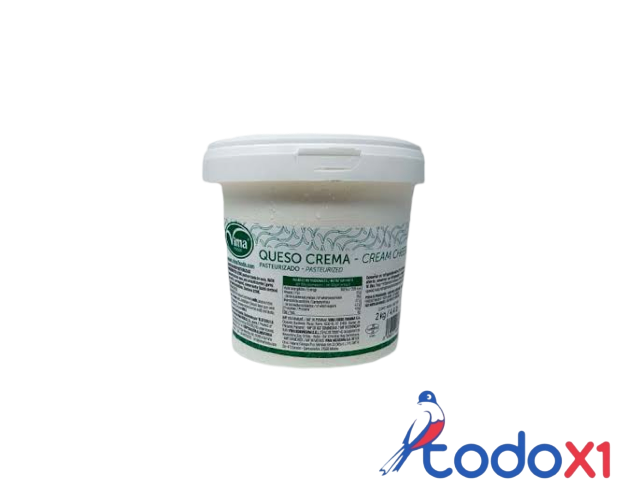 img_0687 Pote de queso crema sellado 2kg - Imagen 1