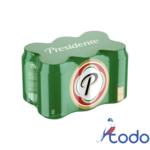 Six de cerveza presidente