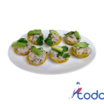 Tostones rellenos de atún