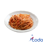 Espaguetis amatriciana