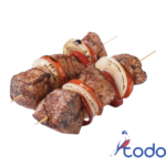 Brochetas de carne de cerdo