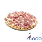 Pizza de jamón