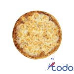 Pizza de camarones
