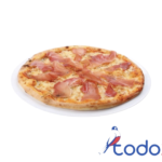 Pizza de jamón serrano