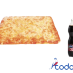 Oferta de 1 pizza familiar de queso +1 pomo de refresco 1.5litro