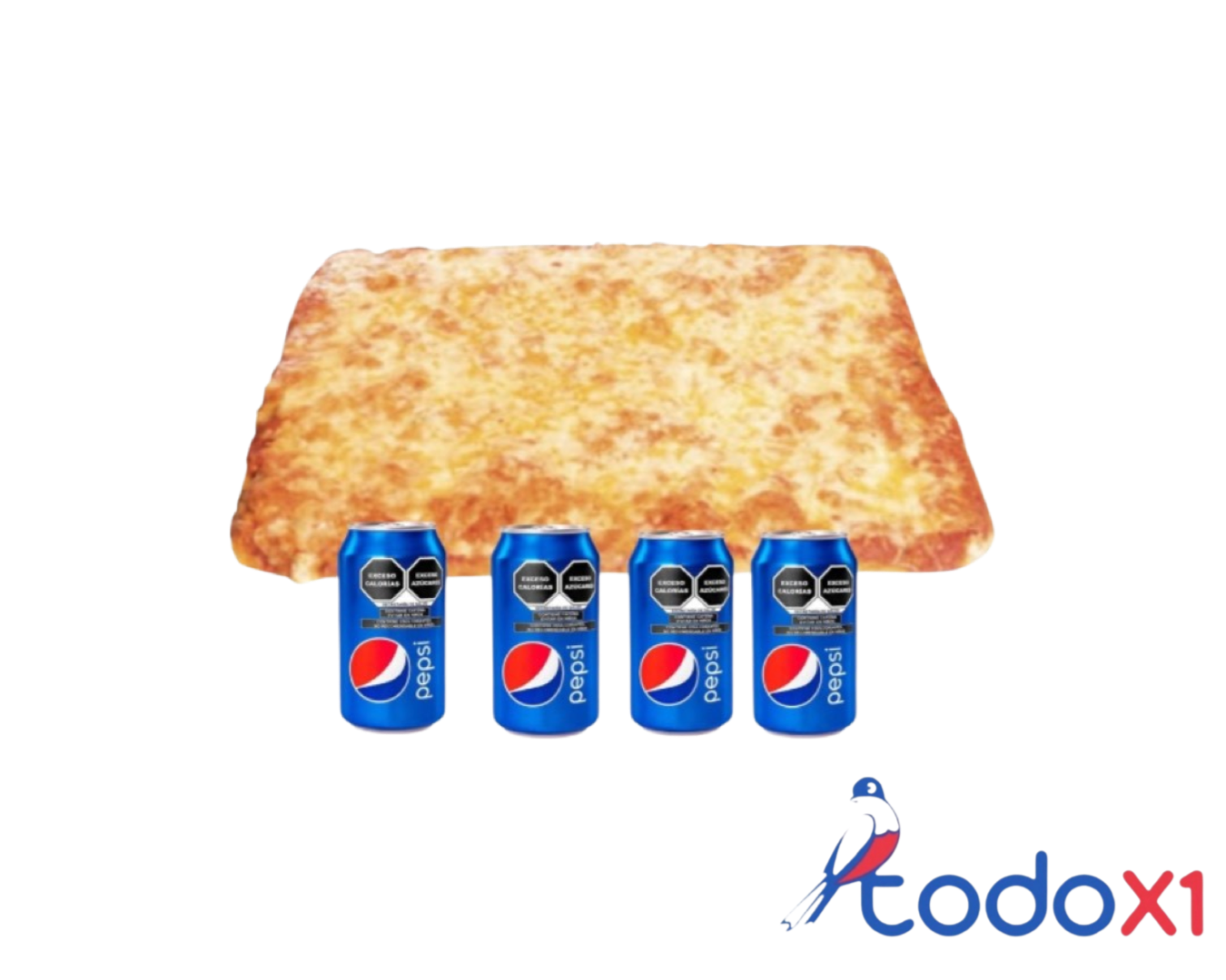 img_5611 Oferta de 1 pizza familiar de queso +4 refresco - Imagen 1