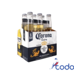Six de cerveza corona de botella