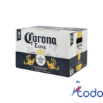 Caja de cerveza corona de botella