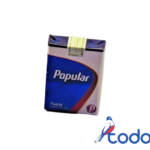 Caja de cigarros popular azul