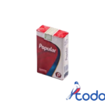 Caja de cigarros popular roja