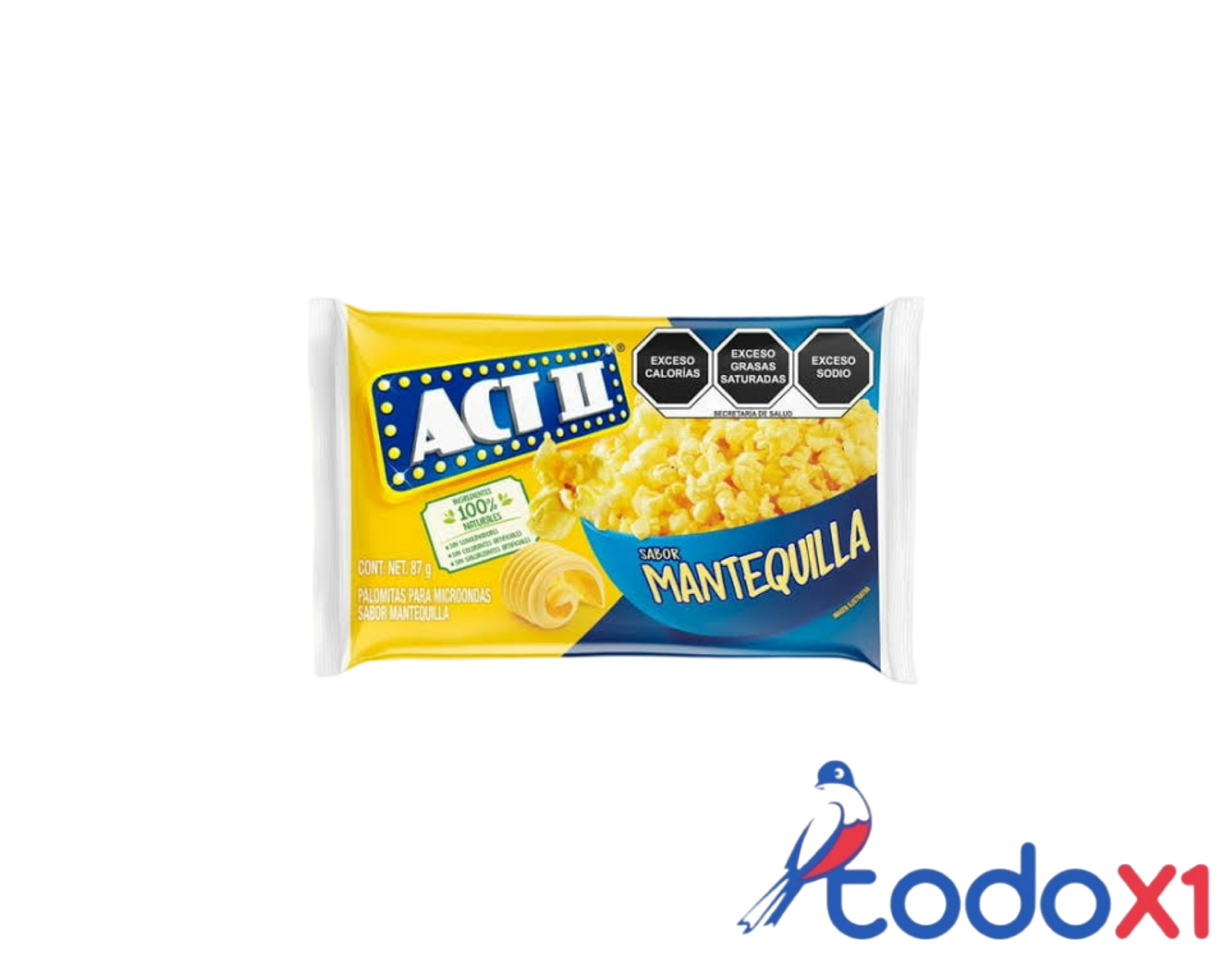 img_8114 Paquete de palomitas de maíz sabor a mantequilla 87g - Imagen 1