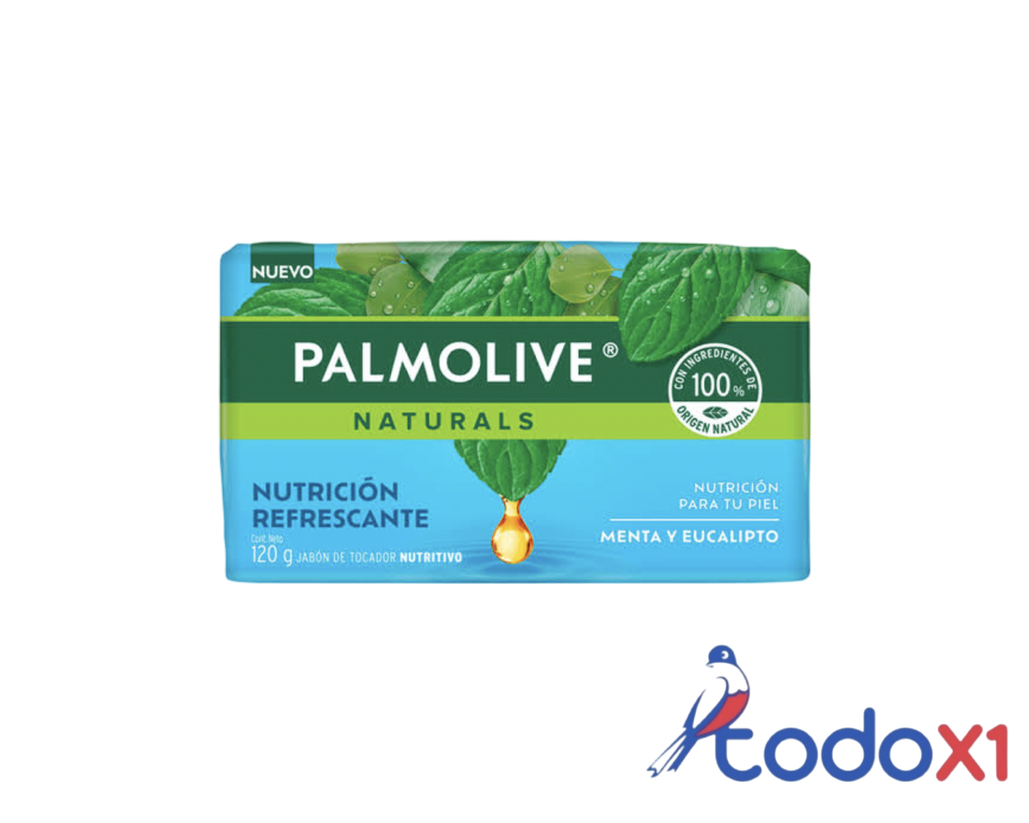 img_8338 Jabón palmolive de menta y eucalipto 120g - Imagen 1