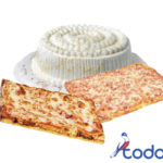 Cake de merengue + pizza familiar de jamón + pizza familiar de chorizo