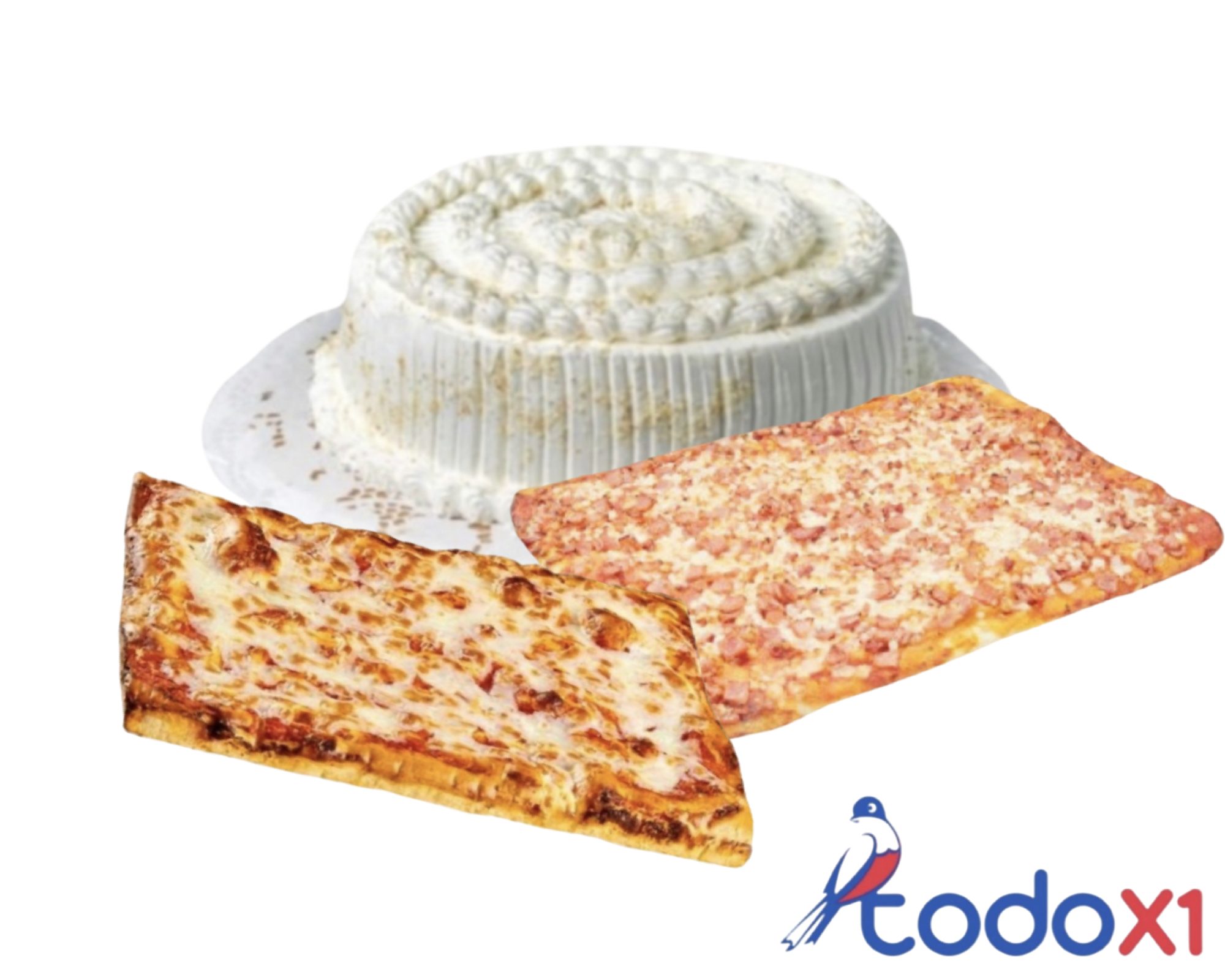 img_8443 Cake de merengue + pizza familiar de jamón + pizza familiar de chorizo - Imagen 1