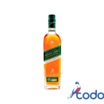 Botella de whisky johnnie walker green label 750ml