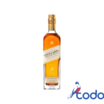 Botella de whisky johnnie walker gold label