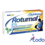 Diclofenaco potásico 30capsulas 25mg