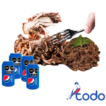 Oferta de 4 lonja de cerdo + 4 cerveza + 4refresco