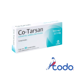 Losartan con hidroclorotiazida 30comprimidos 50mg/12.5mg