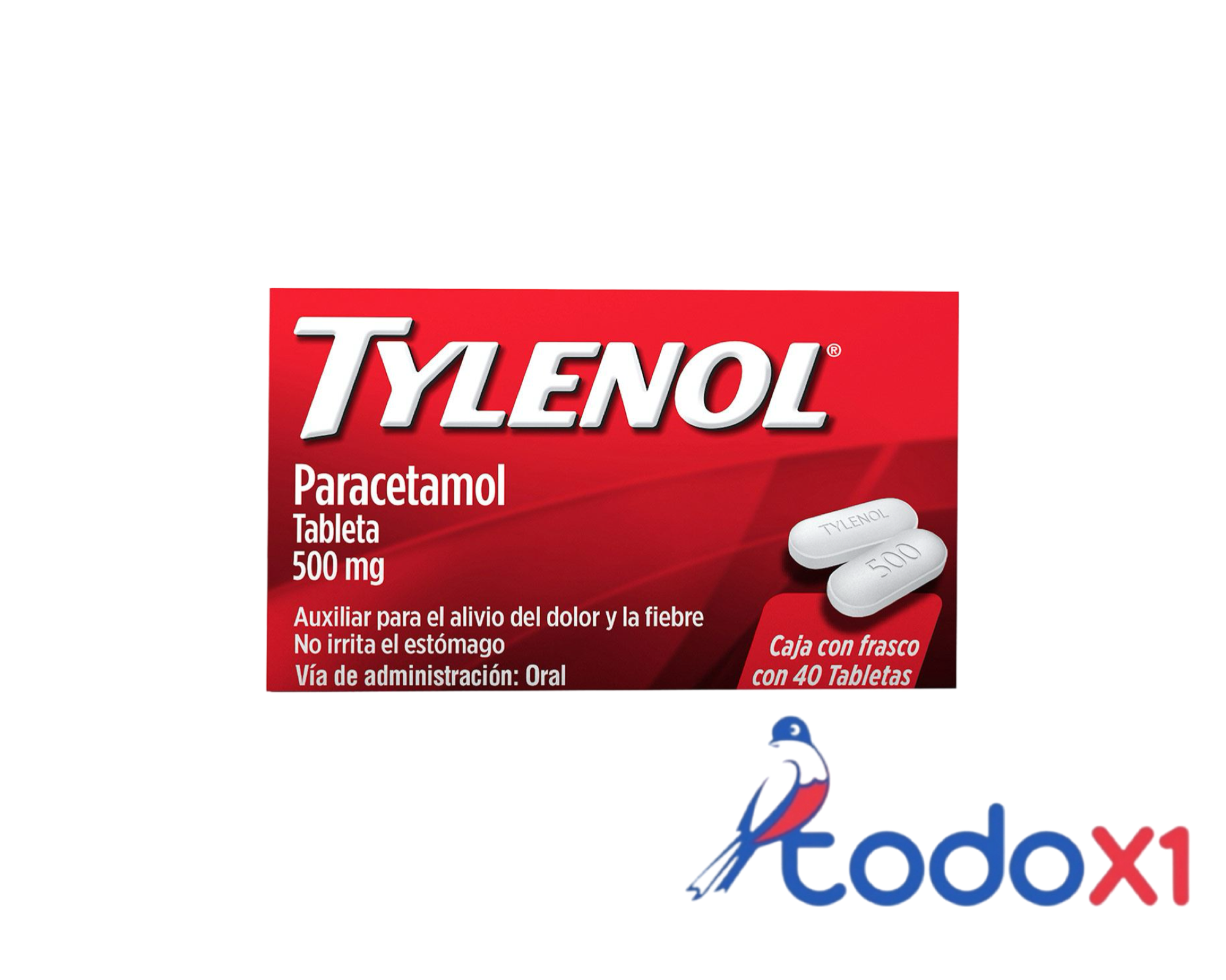 img_8697 Tylenol 40tabletas 500mg - Imagen 1